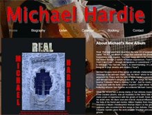 Tablet Screenshot of michaelhardie.com